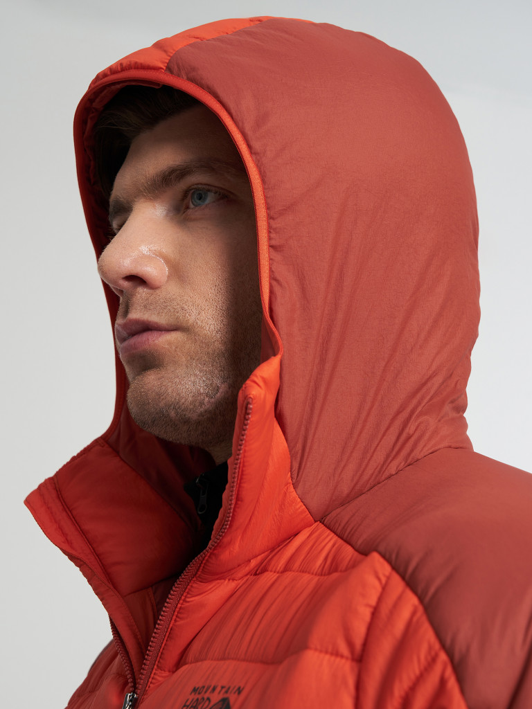 Куртка утепленная рипстоп мужская Mountain Hardwear Free Element Hooded Jacket