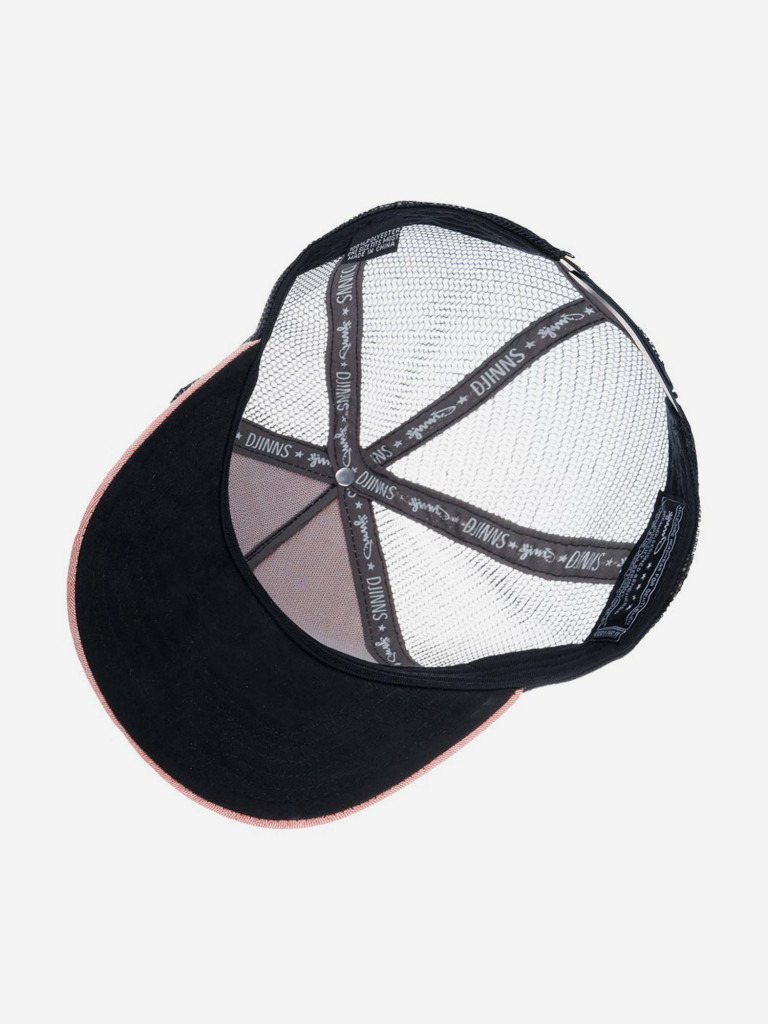 Бейсболка с сеточкой DJINNS HFT Cap DNC Ox-Diamond (розовый)