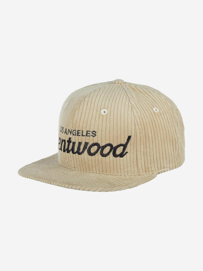 Бейсболка с прямым козырьком HOOD 103-SWC001-CA001-KH Brentwood Cord