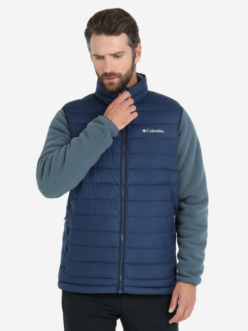 Жилет утепленный мужской Columbia Powder Lite Vest 23925780299 Синий, размер 50, 52, фото 1