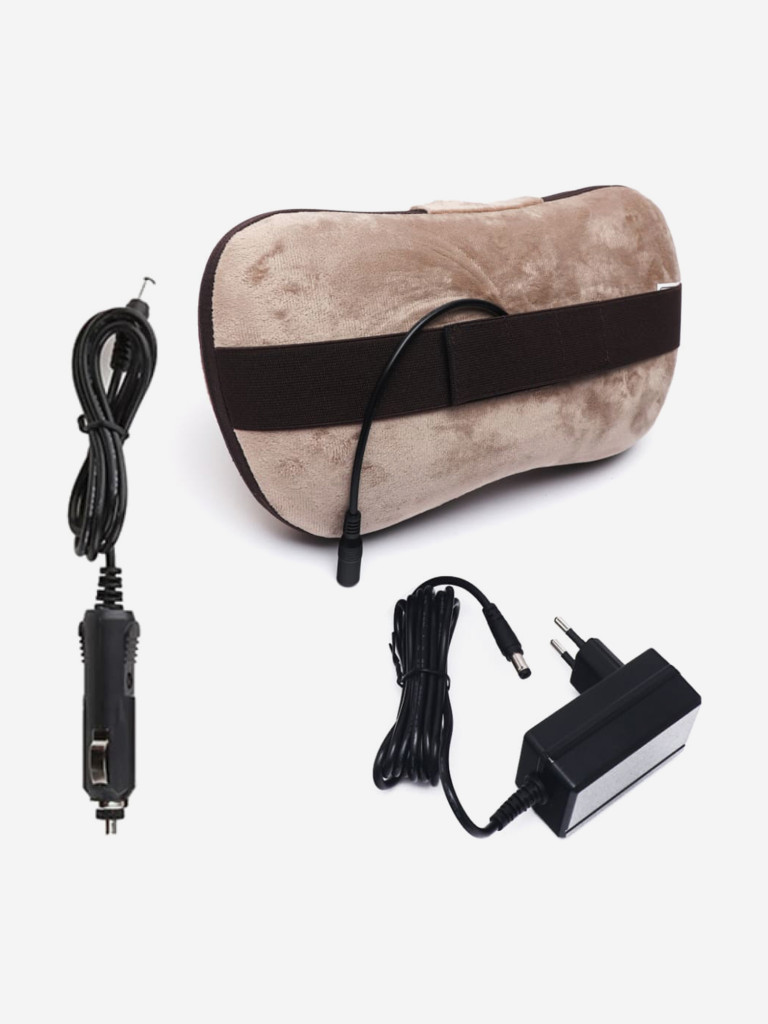 Массажная подушка GESS uShiatsu, электрический массажер для тела