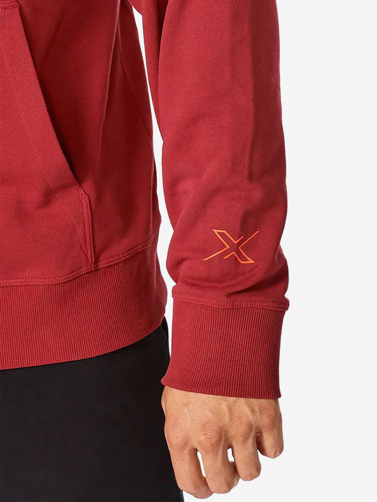 Худи 2XU Contender Oversized Hoodie Red