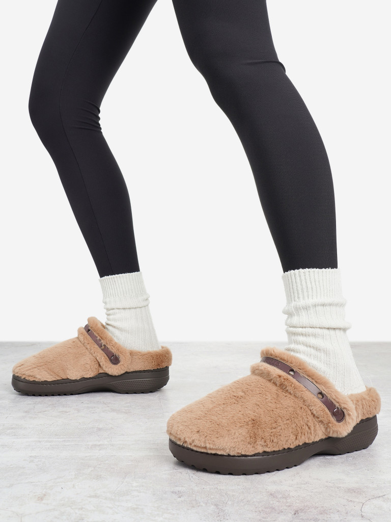 Сабо утепленные женские Crocs Classic