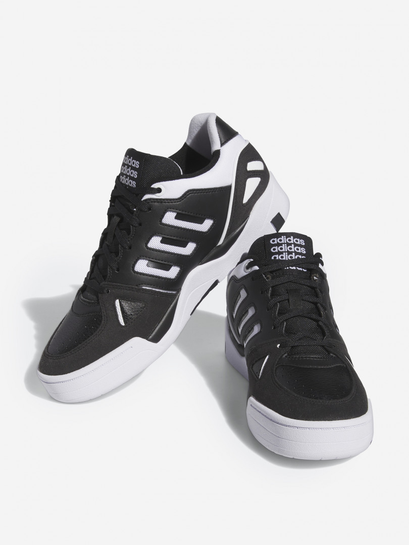 фото Кеды мужские adidas midcity low, черный