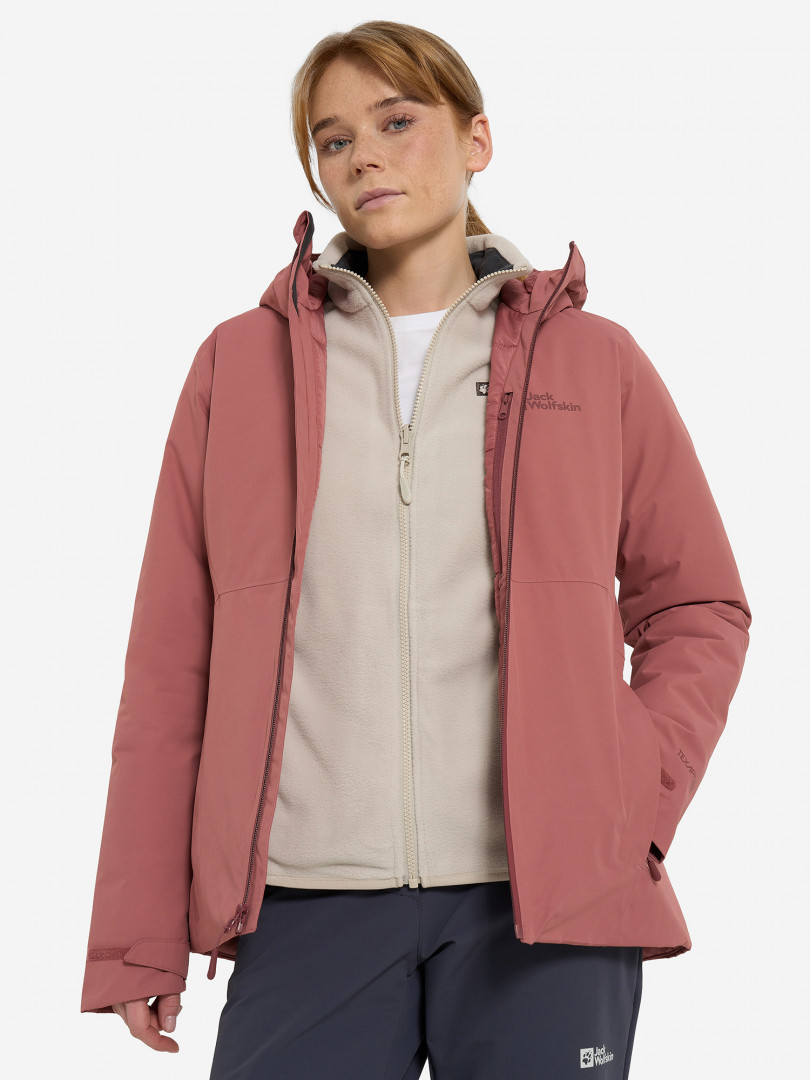 Куртка утепленная женская Jack Wolfskin Wisper Красный 24999₽