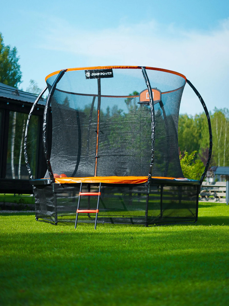 Каркасный батут Jump Power 10 ft Pro Inside Basket Orange