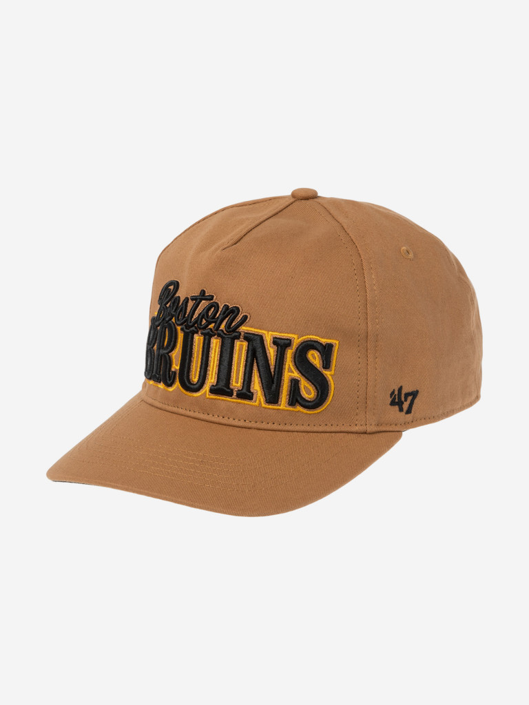 Бейсболка 47 BRAND H-BRNES01GWP-QL Boston Bruins NHL (коричневый)