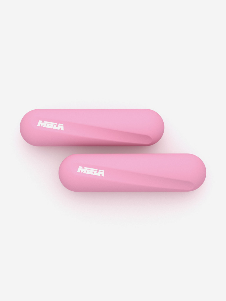 Гантели розовые, 1 кг, 2шт, MELA
