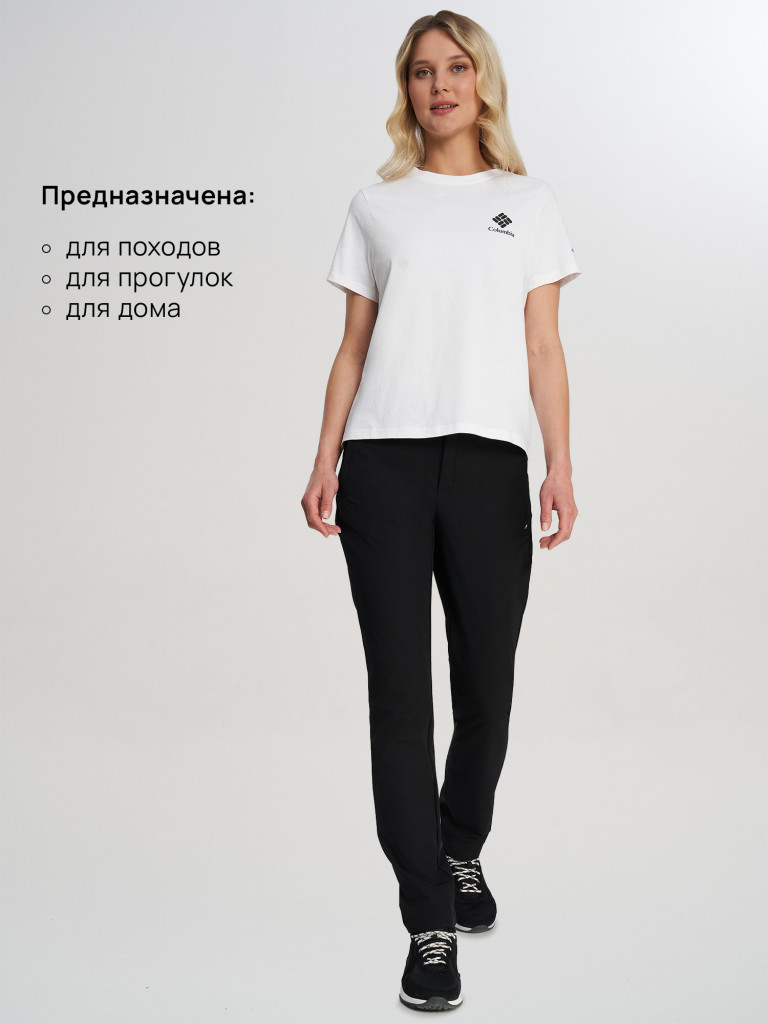 Футболка женская Columbia Rolling Bend Graphic SS