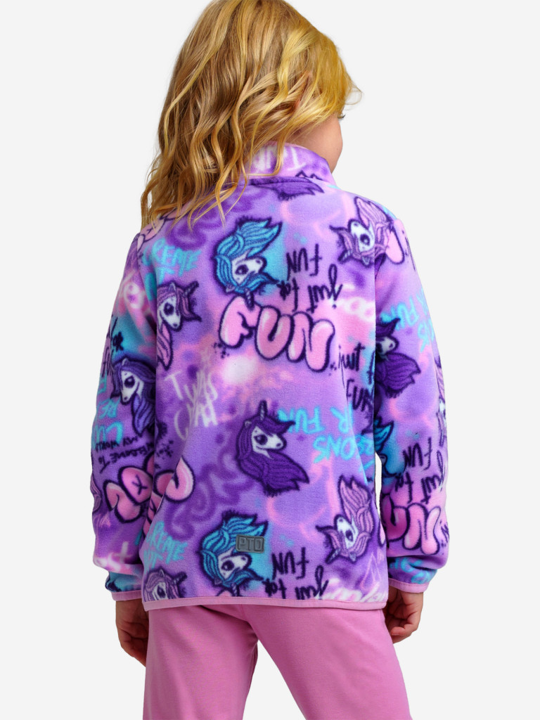 Толстовка флисовая для девочек PlayToday