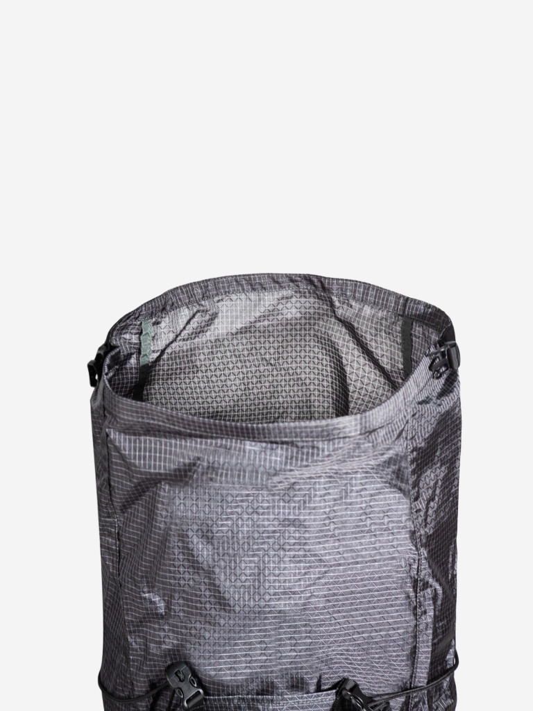 Рюкзак походный Naturehike Rock, 40л + 5л, черный/серый