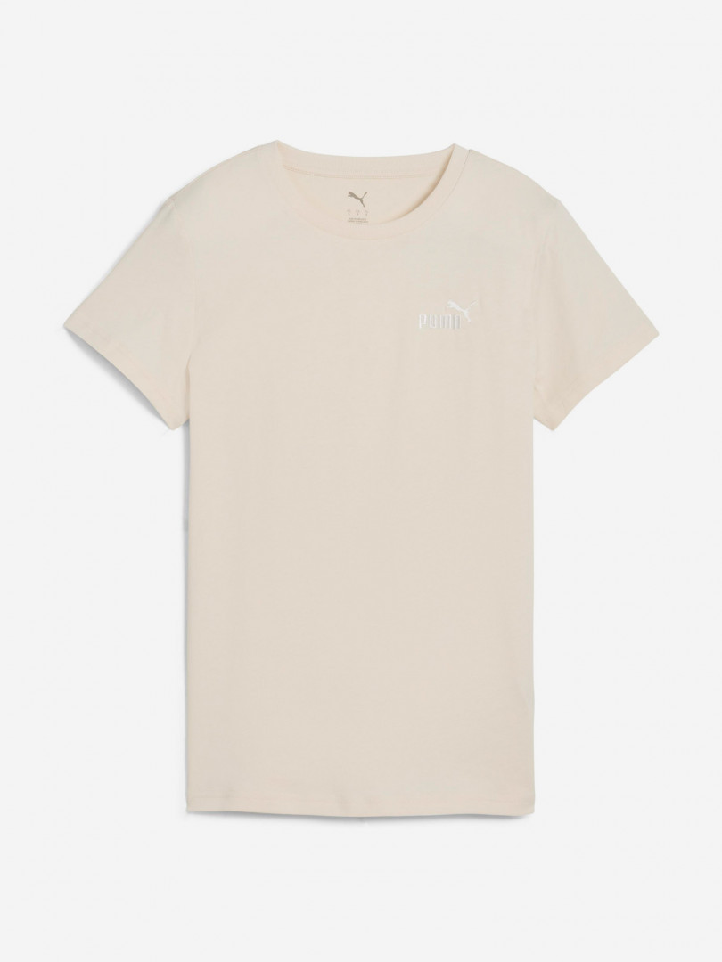 Футболка женская PUMA Ess Small No 1 Logo Бежевый 1749₽