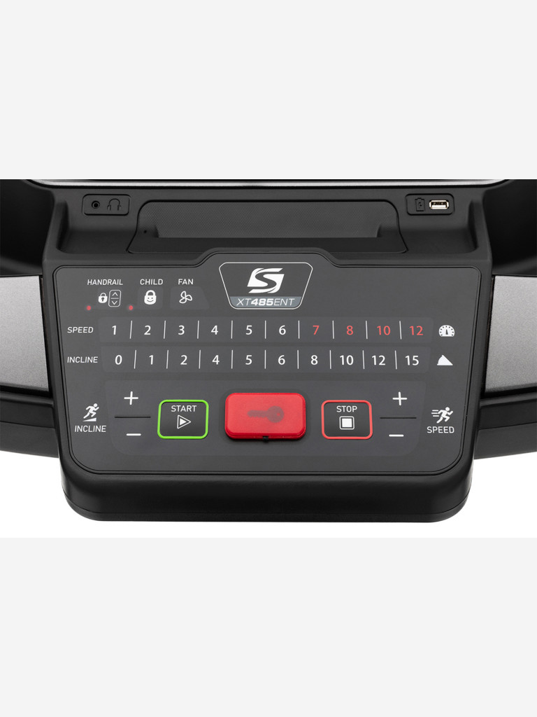 Беговая дорожка SPIRIT XT485 ENT Black