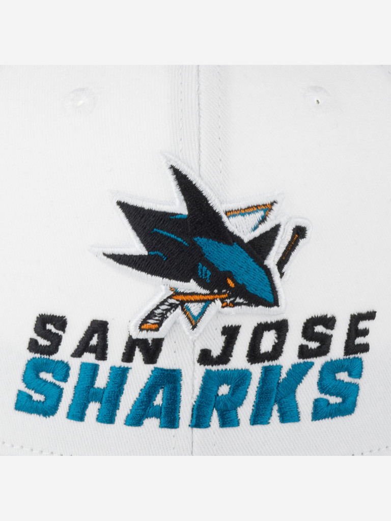 Бейсболка MITCHELL NESS HHSS5758-SJSYYPPPWHIT San Jose Sharks NHL