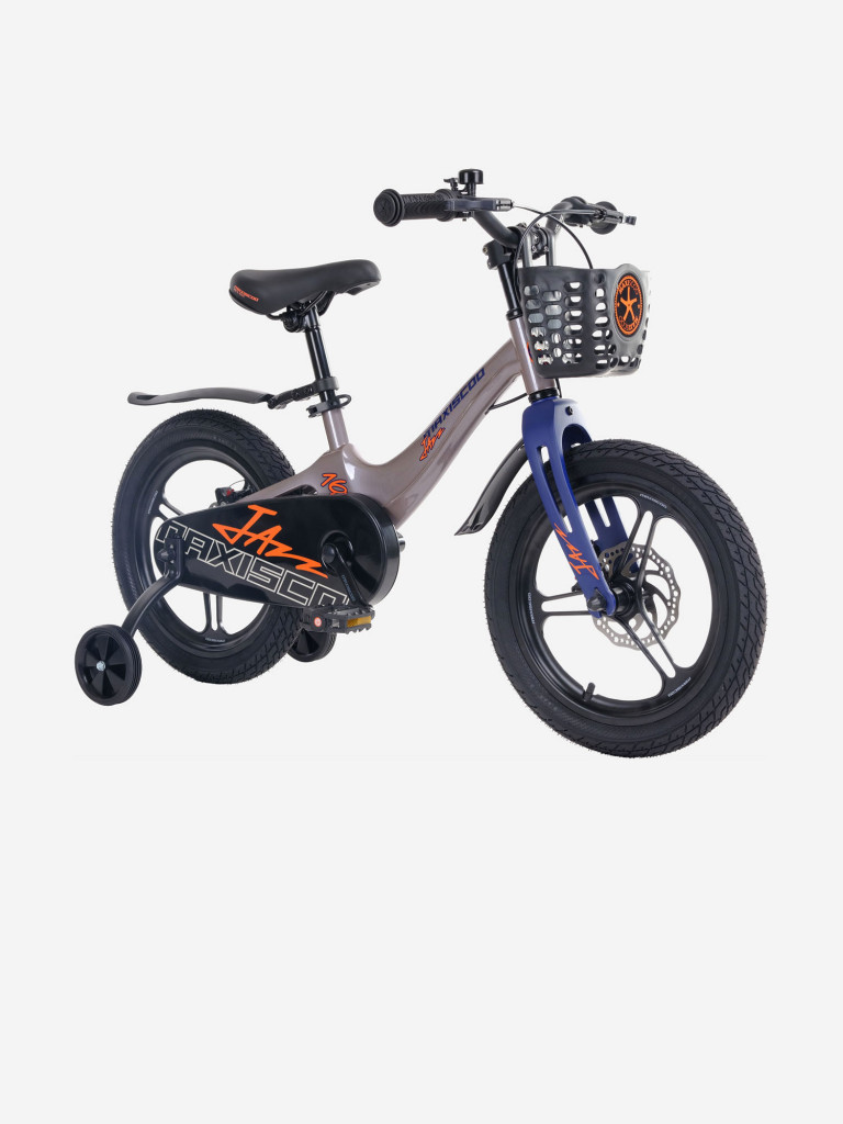 Велосипед Детский Maxiscoo JAZZ Pro 18'' Серый Жемчуг (2024)