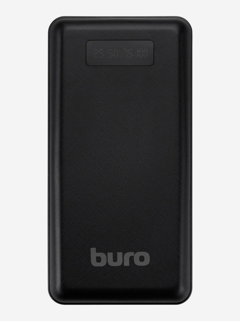 Мобильный аккумулятор BURO BPF30D, черный, bpf30d22pbk