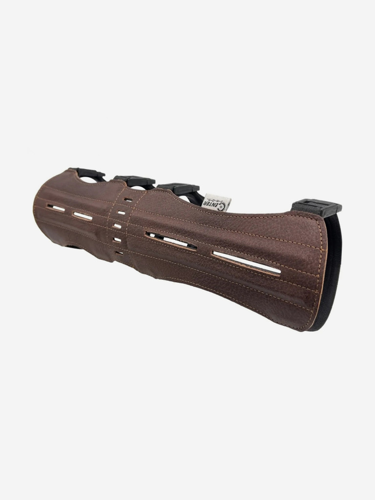 Крага Centershot 33см (кожа) коричневая