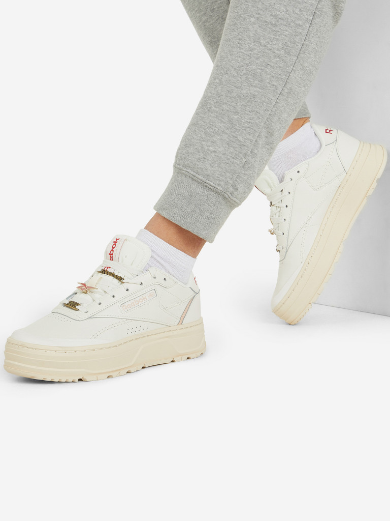 Кеды женские Reebok Club C Double Geo