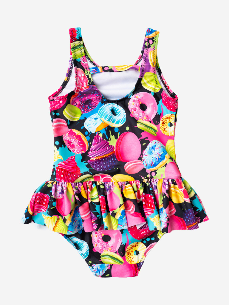 Купальник слитный для девочек PlayToday