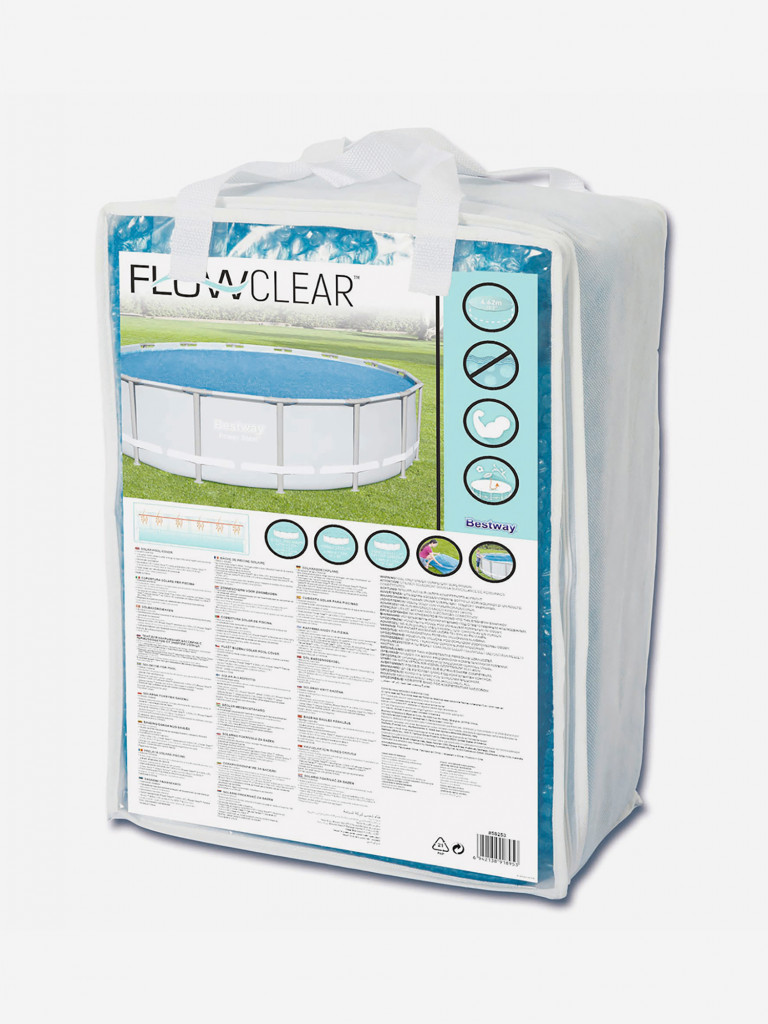 Покрывало Bestway 58253 солнечное для каркасного бассейна 488см