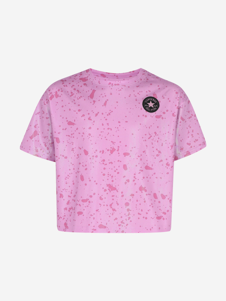 Футболка для девочек Converse Shine Print Boxy