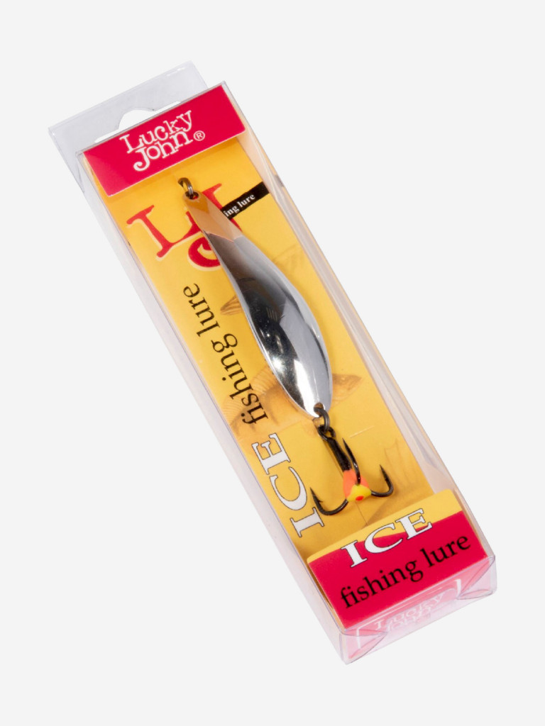 Блесна вертикальная зимняя Lucky John X-BLADE с тройником, вес 7,6 г