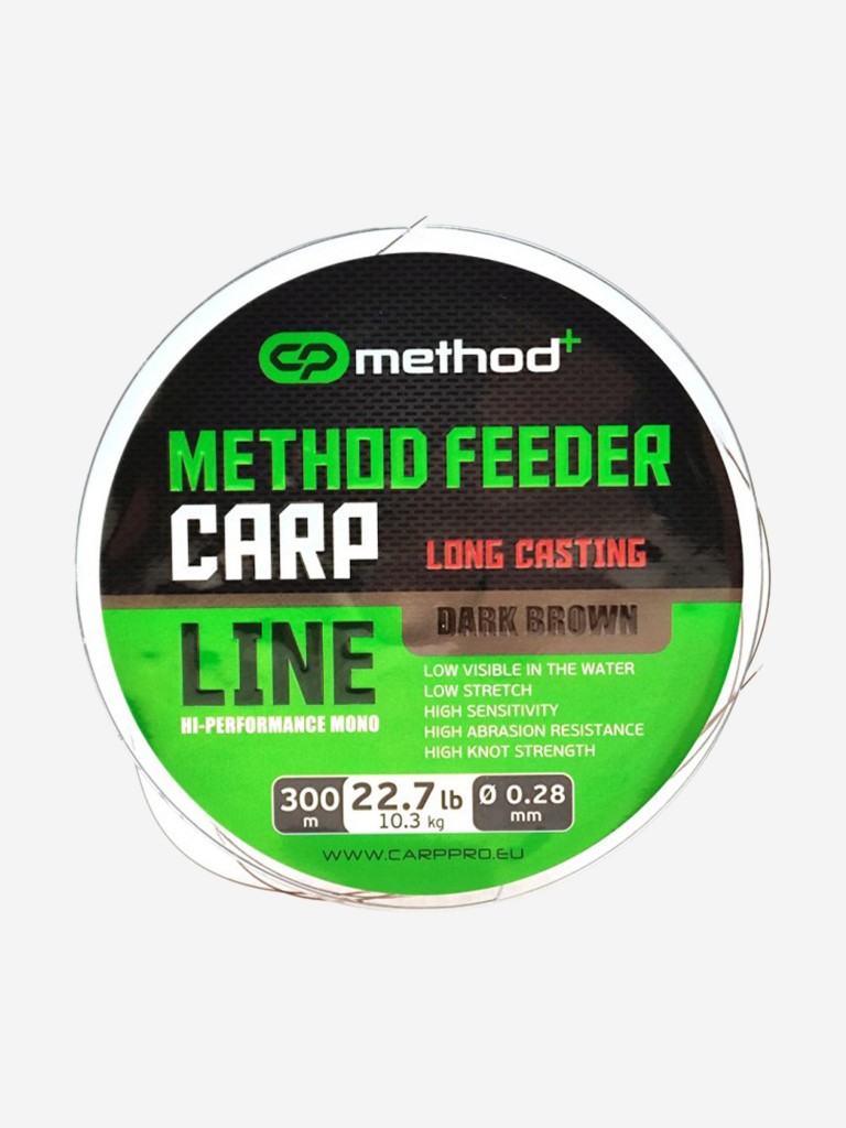 Леска Method+ Method Feeder Carp CARP PRO 300м 0.28мм