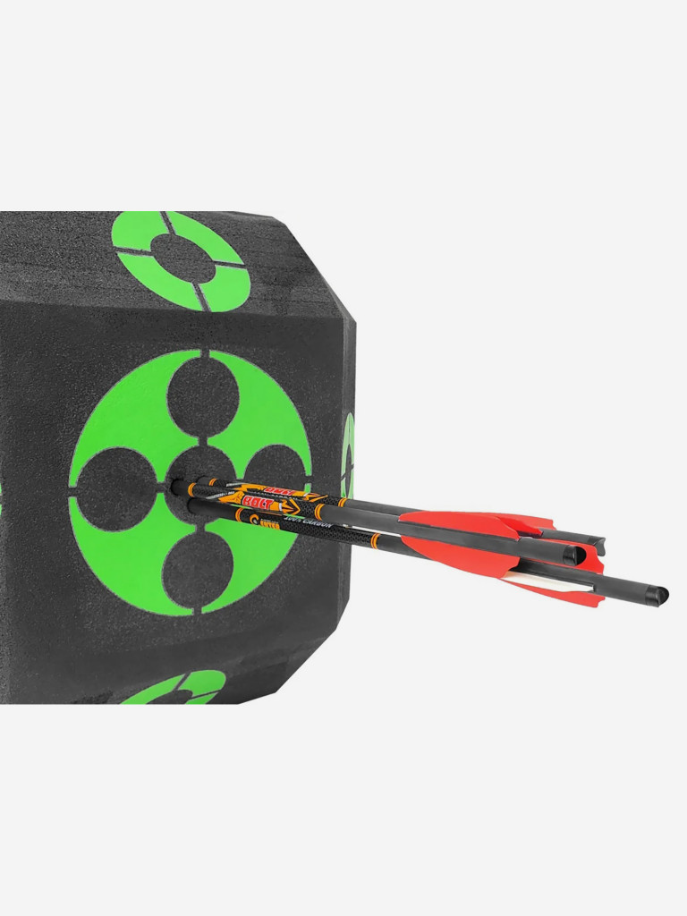 Стрела арбалетная карбоновая Centershot Bolt 22", оперение Q2i Fusion X-2 3", латунный инсерт