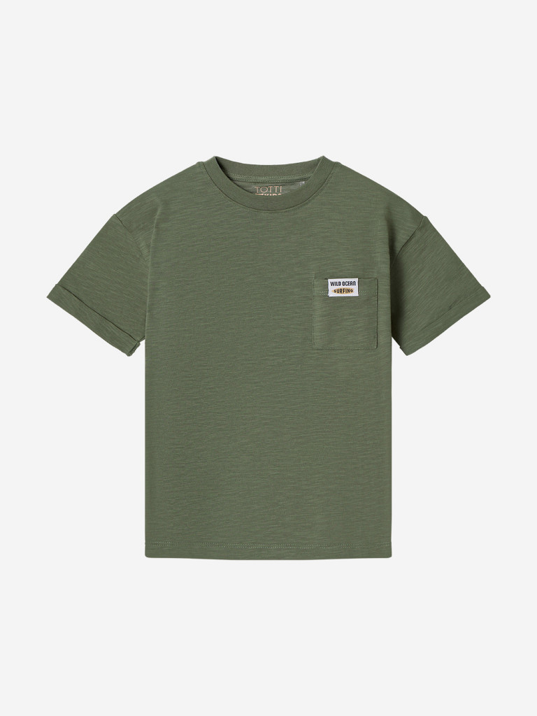 Футболка для мальчиков с карманом TOTTI KIDS
