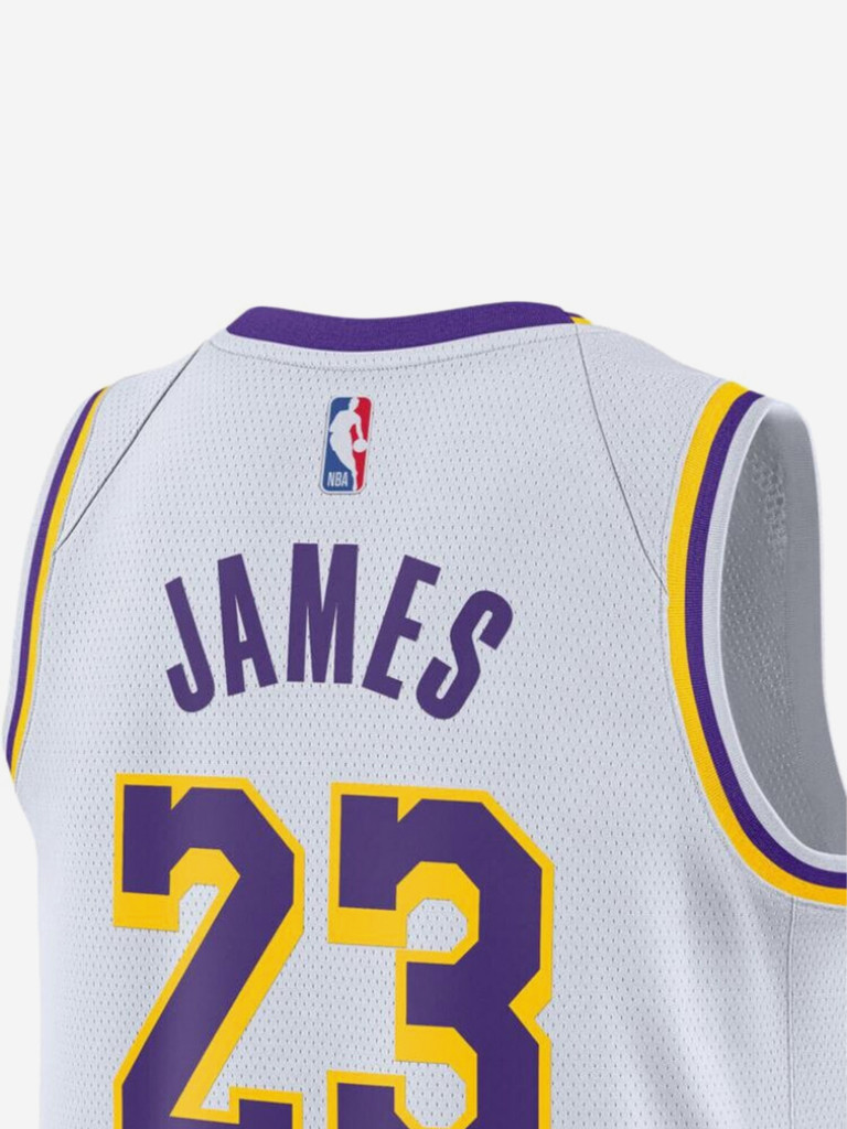 Майка баскетбольная Nike NBA Los Angeles Lakers LeBron James Association Edition Swingman Dri FIT