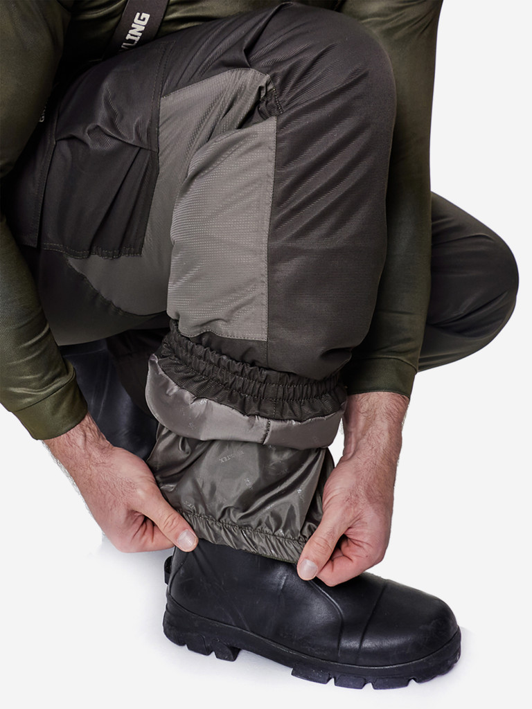 Костюм для рыбалки зимний -45, GRAYLING, Скат олива