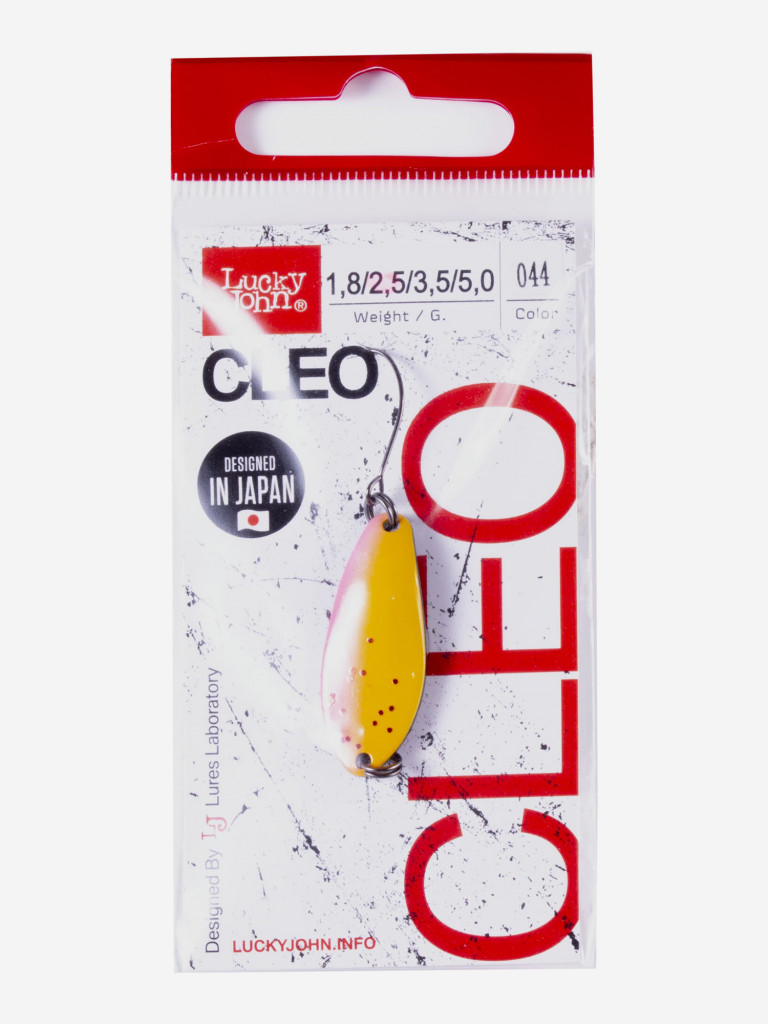 Блесна колеблющаяся Lucky John CLEO, колебалка длиной 31мм, вес 2,5 г