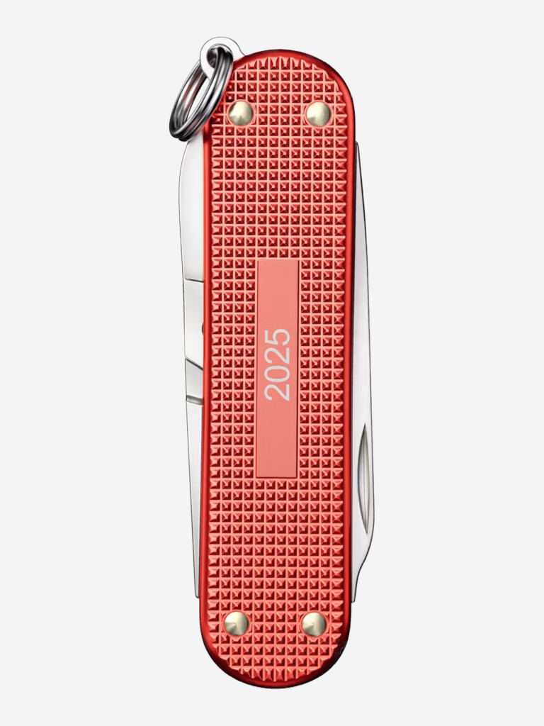Нож перочинный Victorinox Classic SD Alox LE 2025 Stone Red, 58 мм, 5 функций, красный