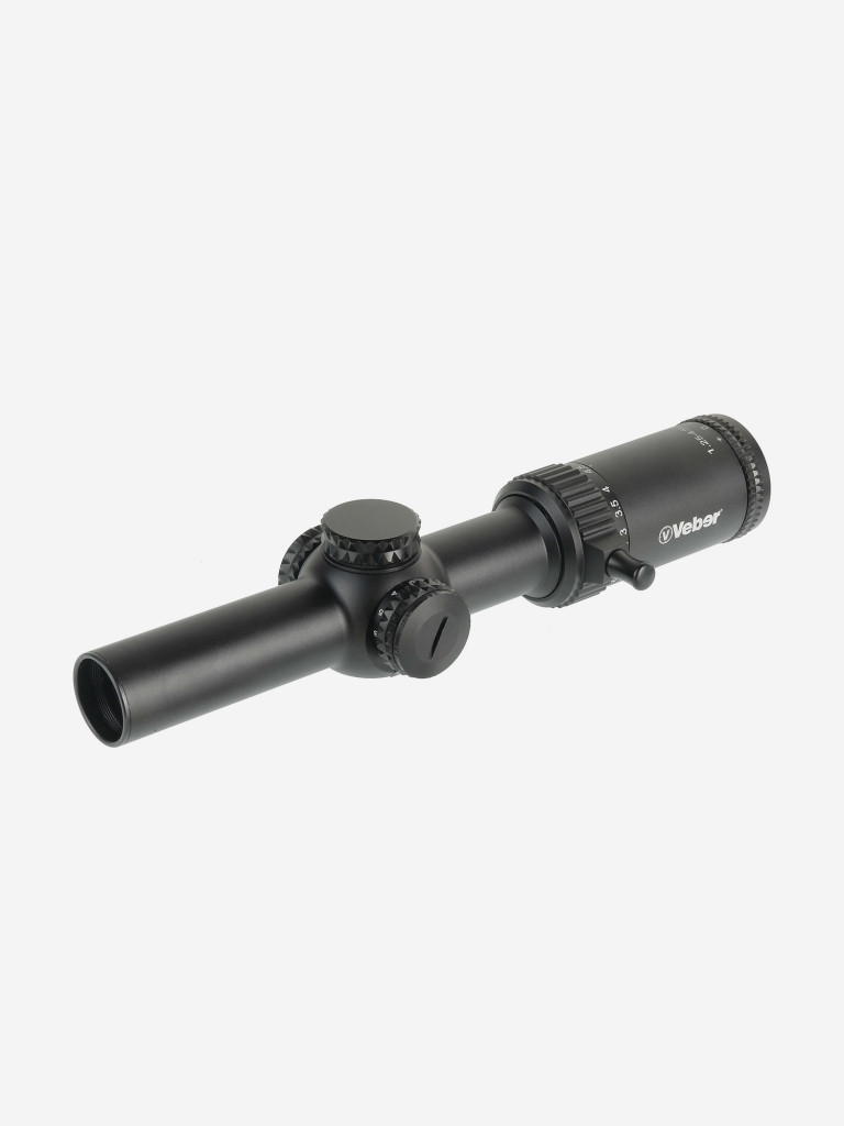 Прицел оптический Veber Wolf 1.25-4.5х26 IR FD07 Загонник