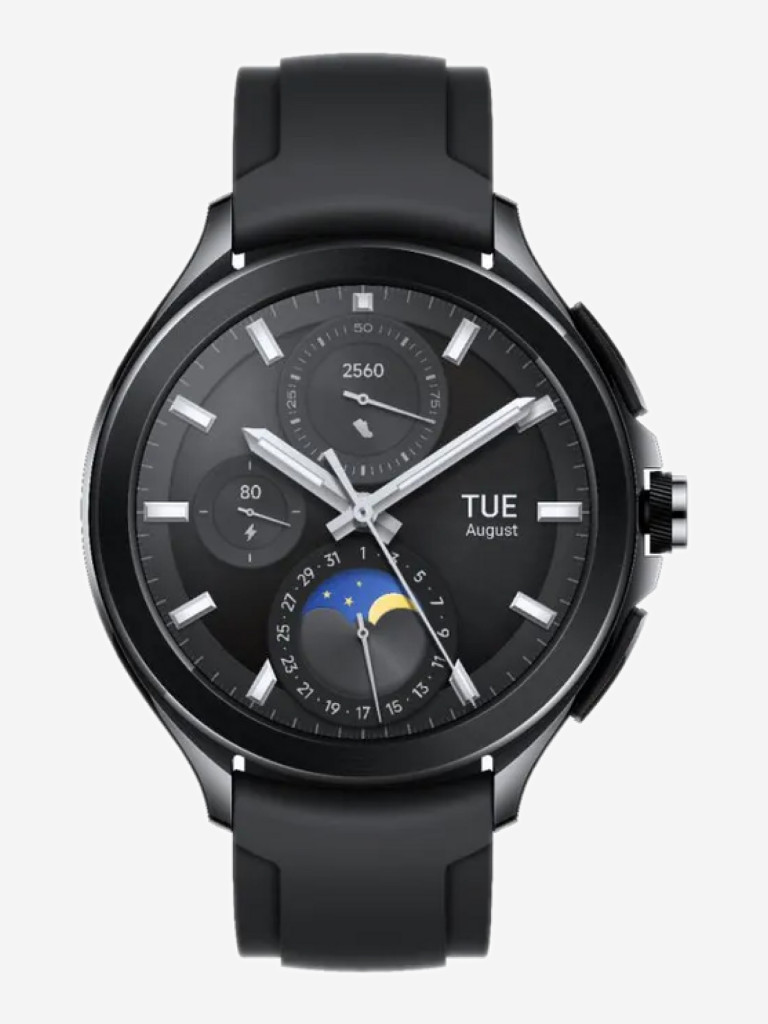 Смарт-часы Xiaomi Watch 2 Pro-Bluetooth Black Case with Black Fluororubber Strap M2234W1 BHR7211GL