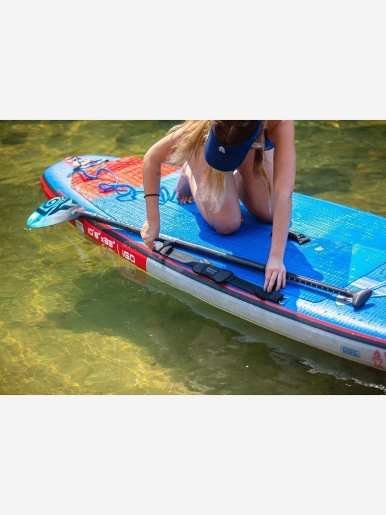 Сапборд надувной двухслойный Starboard iGO Deluxe Sc 10.8х33х6, 325x84x15 см