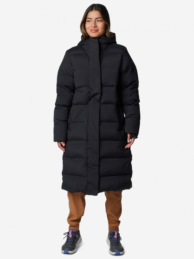 Пуховик женский Columbia Boundless Days Long Down Jkt Черный 32999₽
