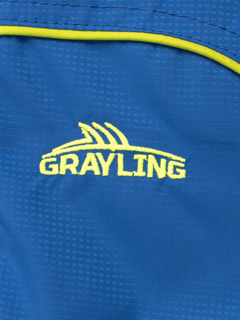 Костюм для рыбалки зимний -45, GRAYLING, Камчатка, т.синий-лайм