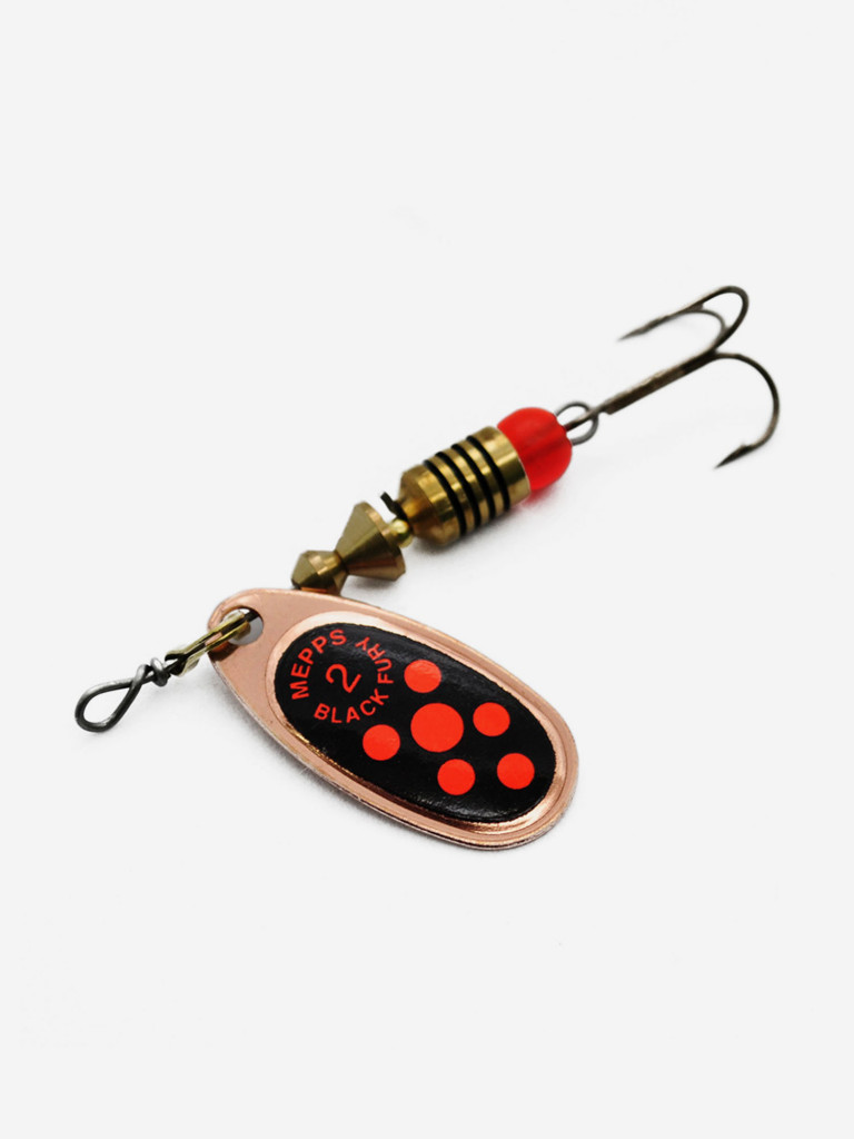 Блесна Mepps BLACK FURY ORANGE CU №2