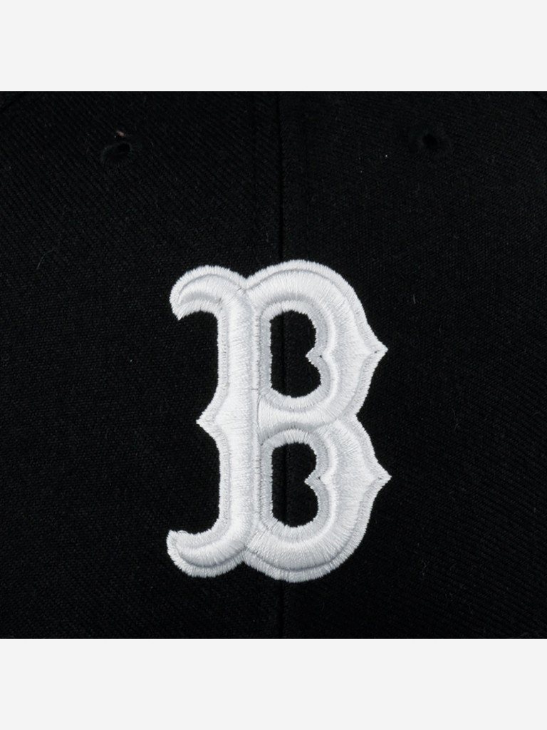 Бейсболка 47 BRAND B-MVP02WBV-BK Boston Red Sox MLB (черный)