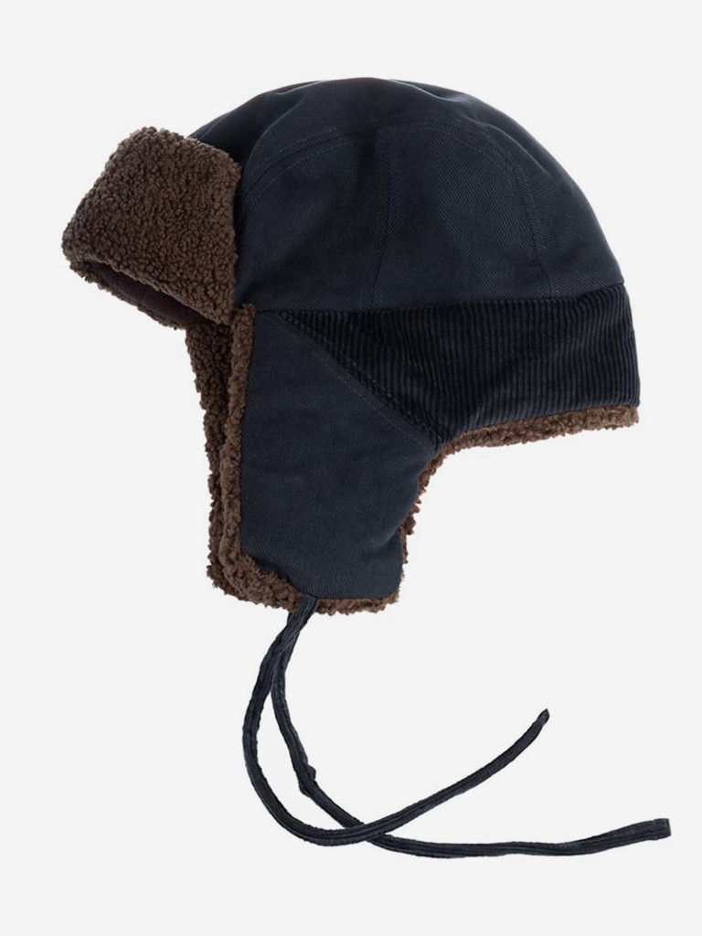 Шапка-ушанка STETSON 9291106 BOMBER CAP SOFT COTTON/CORD (серый)