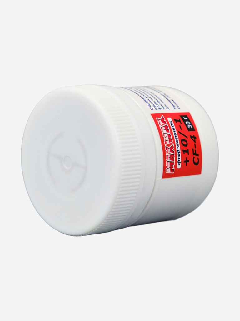 Фтор-порошок ускоритель для лыж MAX WAX Race Powder CF-4 +10/-1, 30г