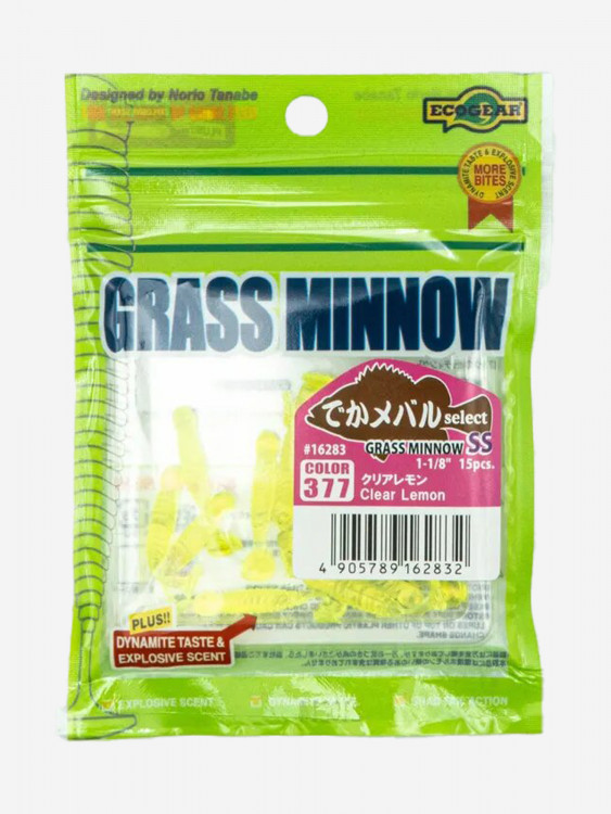 Силиконовые приманки Ecogear Grass Minnow SS 1.125 377