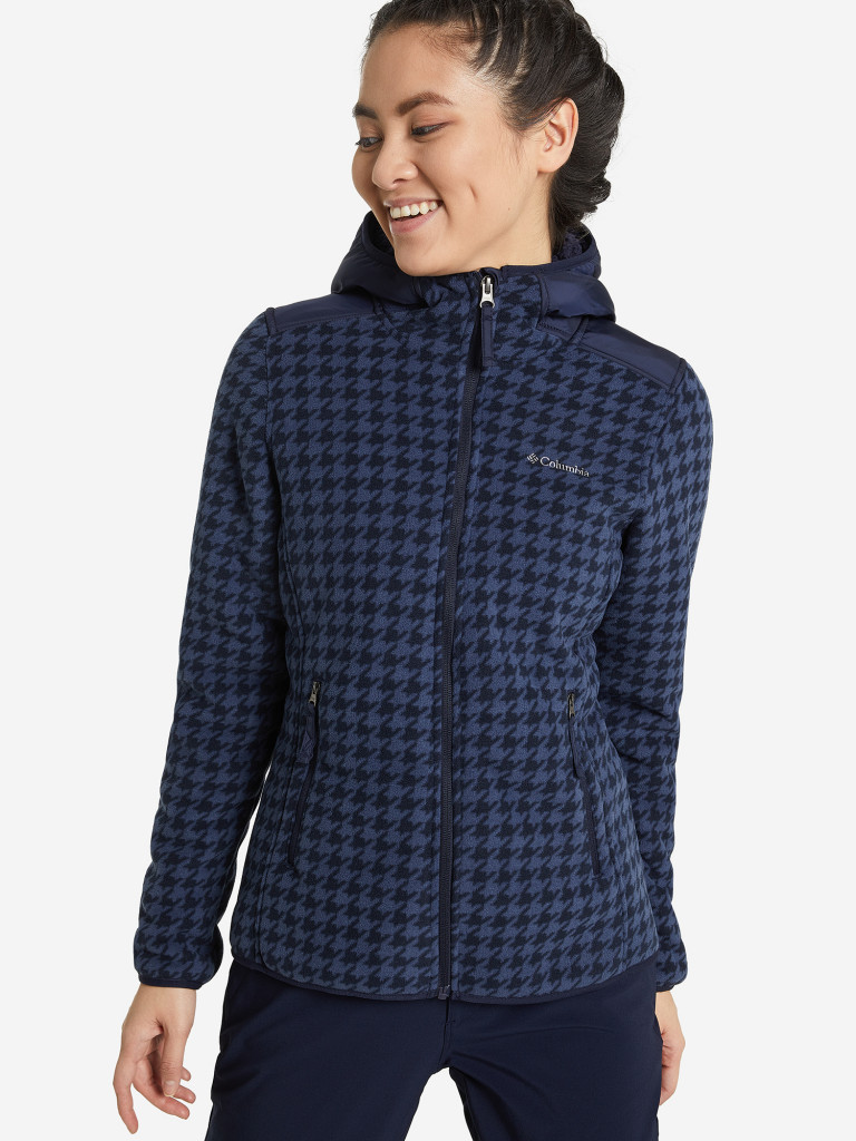 Толстовка женская Columbia Winter Pass Print Fleece Full Zip