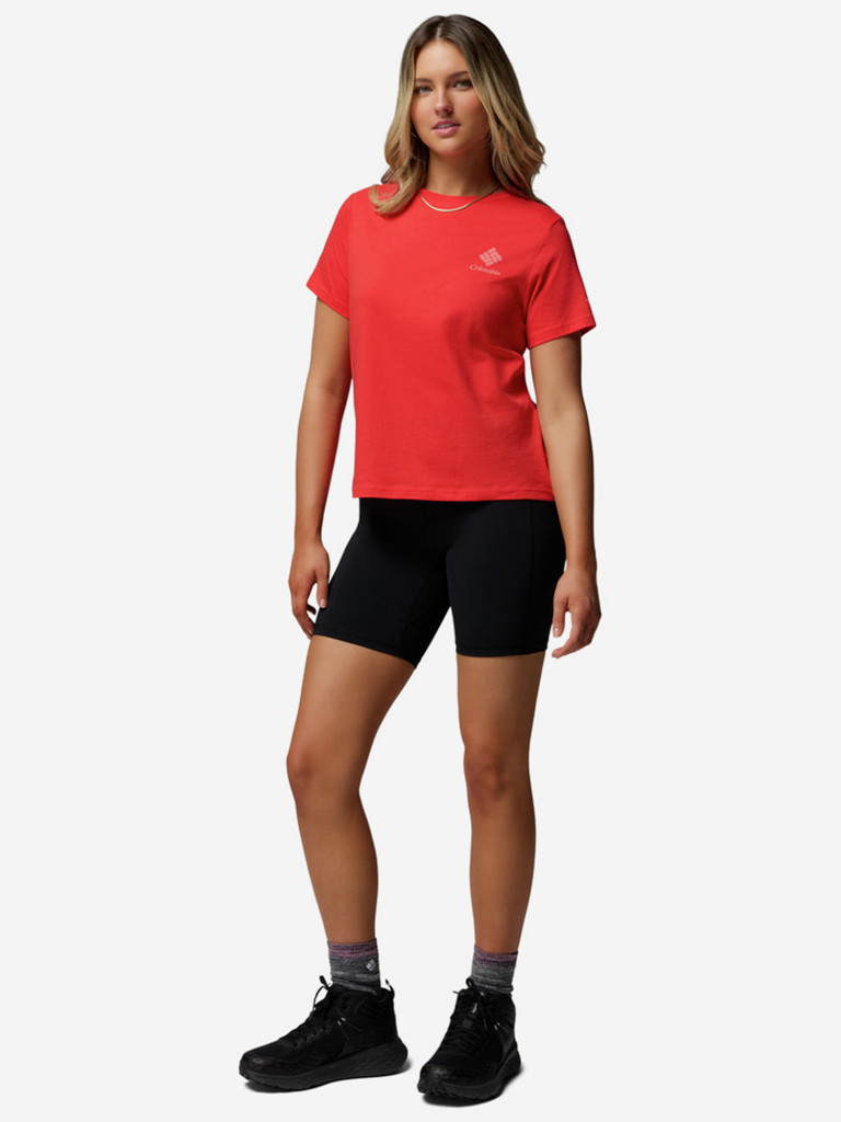 Футболка женская Columbia Rolling Bend Graphic SS