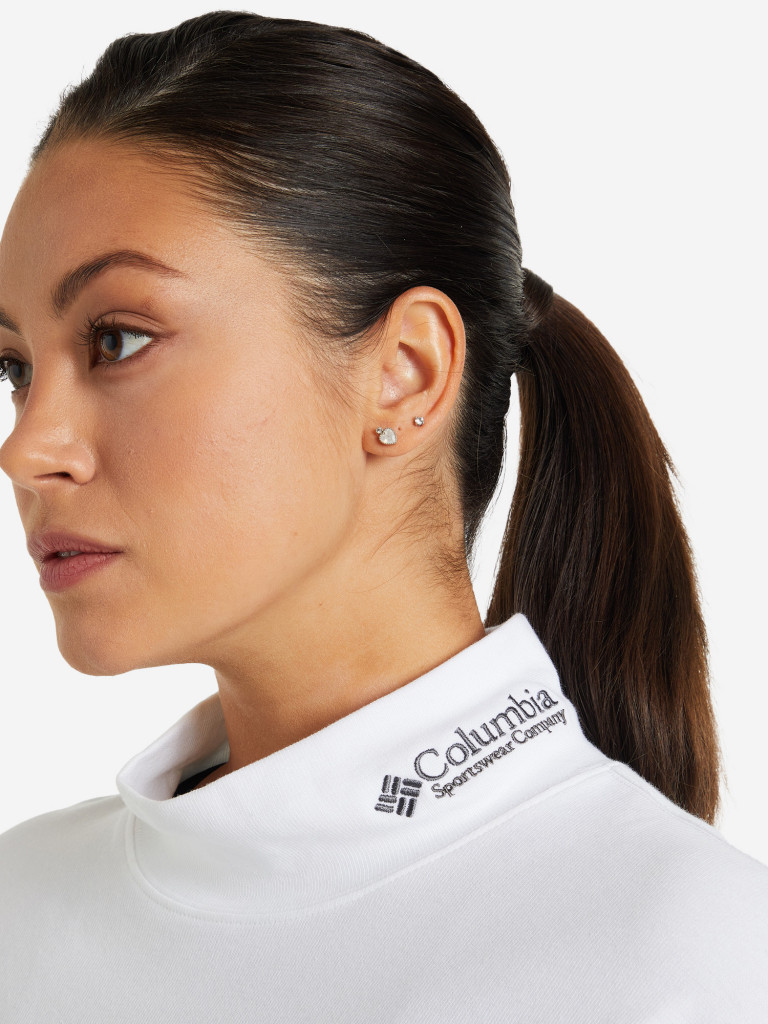 Лонгслив женский Columbia Icons High Neck LS Tee