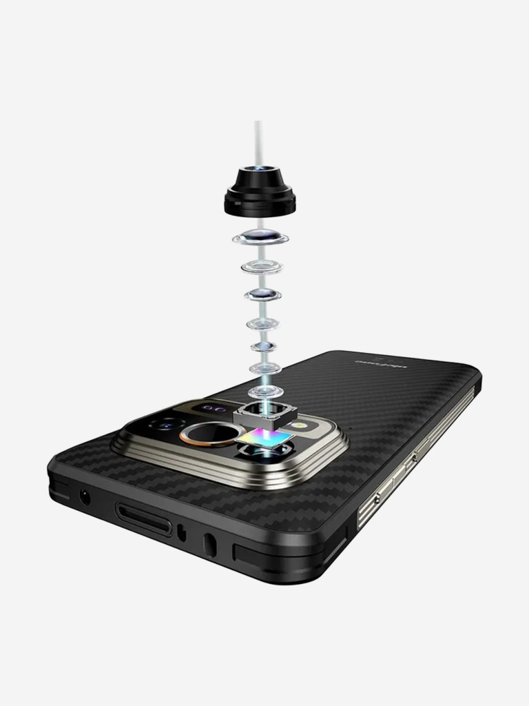 Смартфон Ulefone Armor 25T Pro 6+256GB Frost Black, 6.78”, FHD+, IPS, 120Hz, MT6300, 5G, And14, 50+64MP, 32MP, ThermoVue, 6500mAh