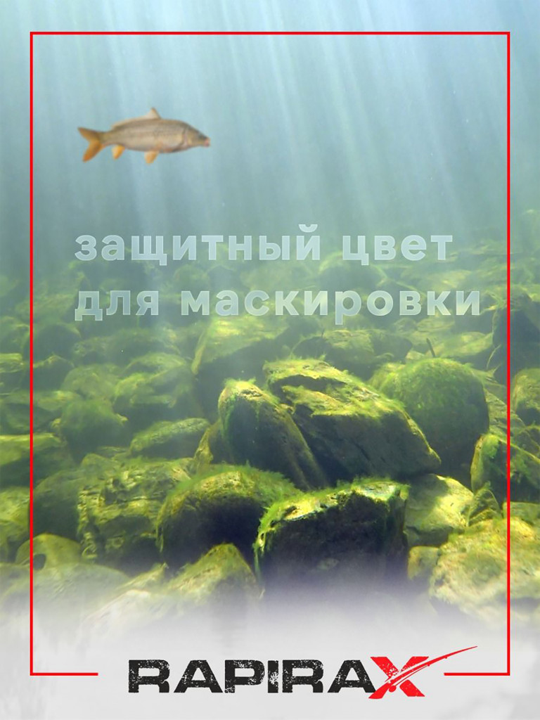 Леска рыболовная RapiraX Carp 0.35мм 8.7кг 300м