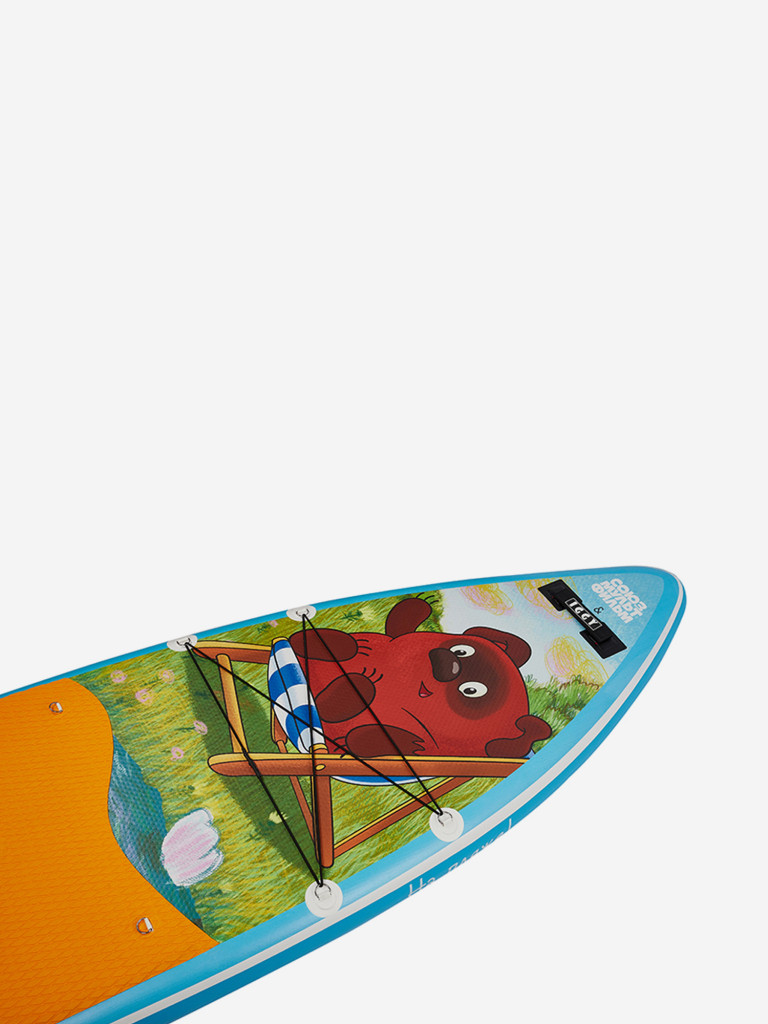 Сапборд/каяк надувной Iggy 11х34х6 Винни-пух, 335x86x15 см