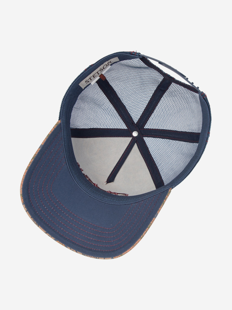 Бейсболка с сеточкой STETSON 7741125 TRUCKER CAP VINTAGE PRINT